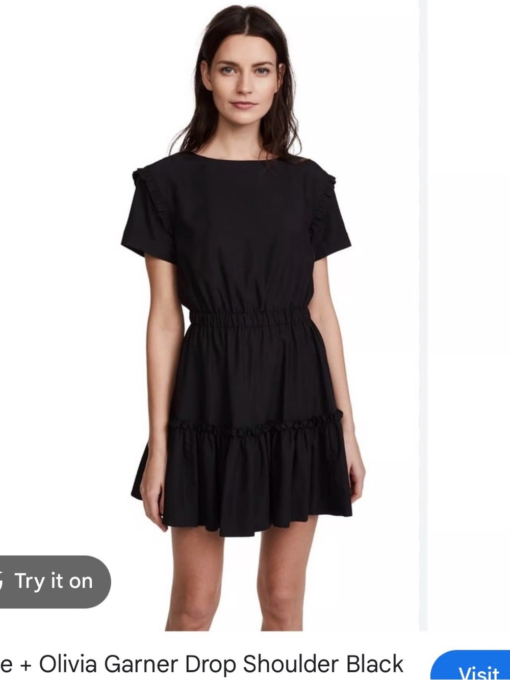 Alice + Olivia Garner Ruffle Dress